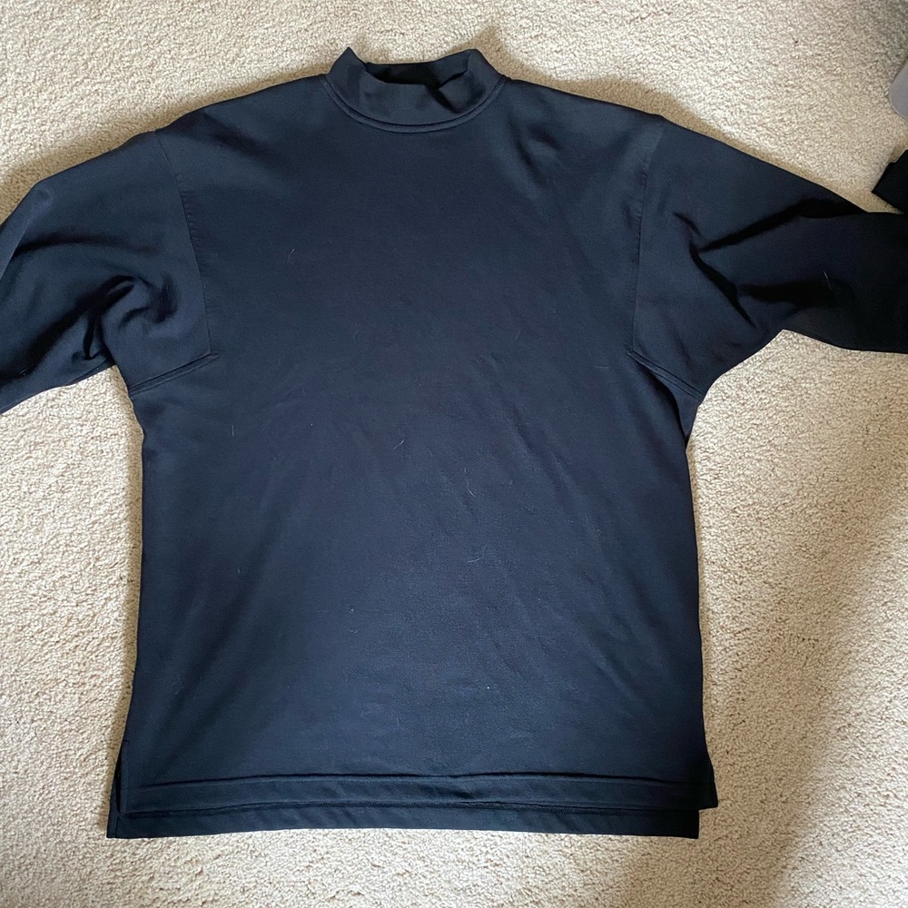 FootJoy mock neck long sleeve golf shirt